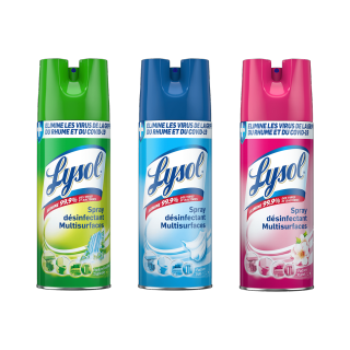 Sprays désinfectants